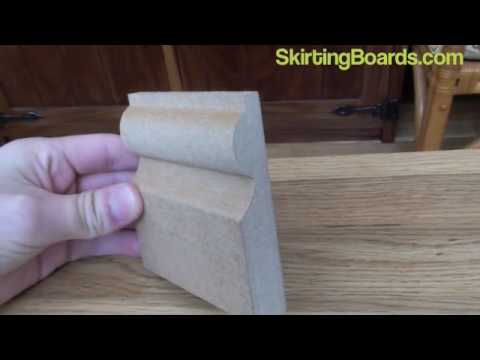 Edge moisture resistant mdf skirting board is manufactured using superior grade moisture r Moisture Resistant Mdf Skirting